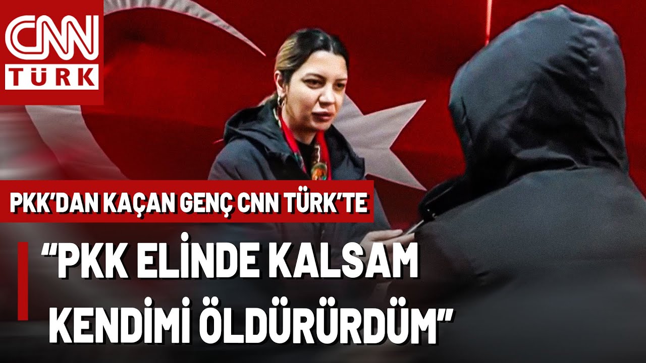 PKK'dan Kaçan Genç CNN TÜRK'e Konuştu! Sadece CNN TÜRK'te: Terör Örgütü Gençleri Nasıl Kaçırdı?