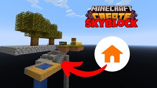 A house floating in the air...what have I done? Minecraft create mod livestream!