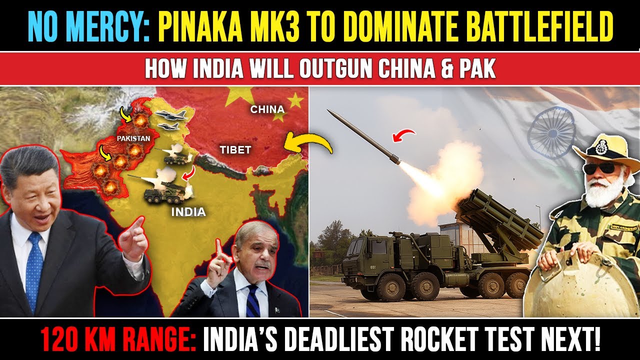 Indian Army Prepares for WAR with NEW Pinaka Missile Test