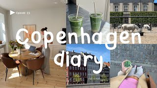 Copenhagen diary⎢Productive work day, coffee date, routines & summer vibes in the city