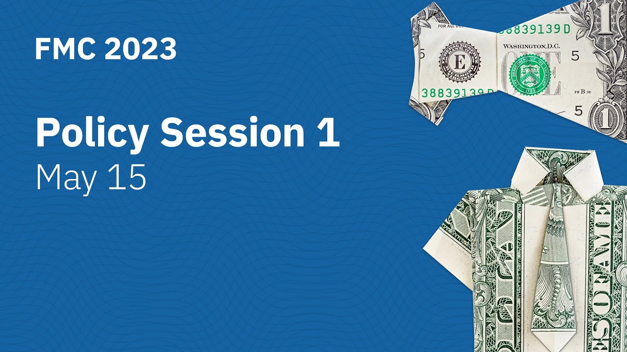[FMC 2023] Policy Session 1 Policy amid Higher Inflation