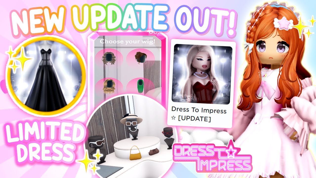 NEW UPDATE OUT IN DRESS TO IMPRESS LIMITED DRESS + NEW ITEMS! ROBLOX
