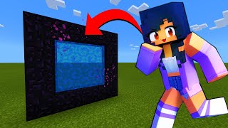 How To Make A Portal To The Aphmau Secret Dimension in Minecraft!