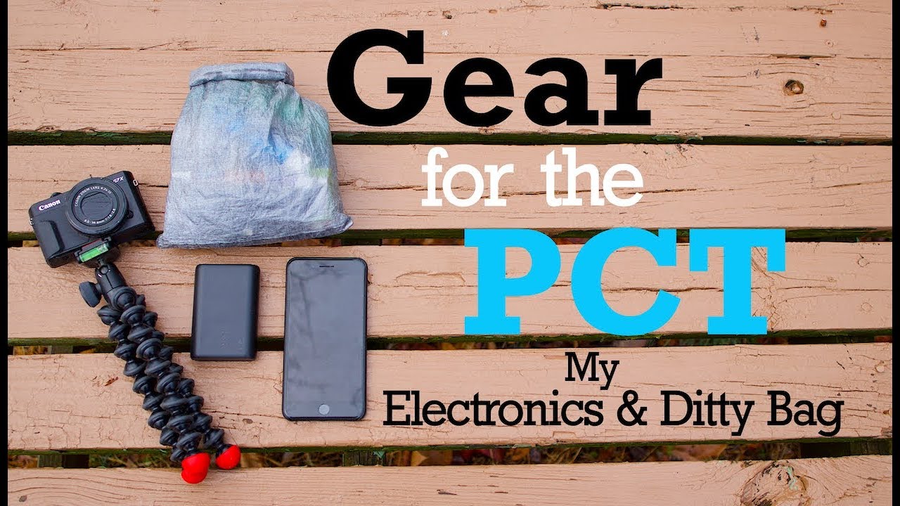 Gear for the PCT 2018 - Electronics & Ditty Bag