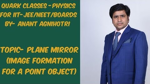 Plane Mirror (part 2)|| JEE/NEET PHYSICS by Anant agnihotri