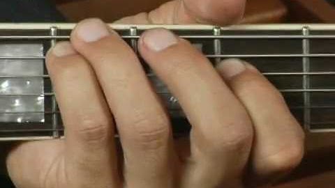 2nd Inversion of Db Minor Guitar Chord on the Bottom Strings