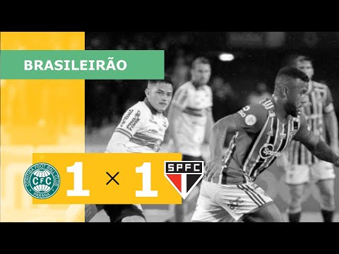 Coritiba 1 x 1 São Paulo - Gols - 09/06 - Campeonato Brasileiro 2022