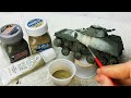 No-Pigments Mud Effects for Model Tanks (Part 1) -- Speckling & Texture