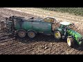 John Deere 7930 , 8335R , Samson Schleppschlauchgest