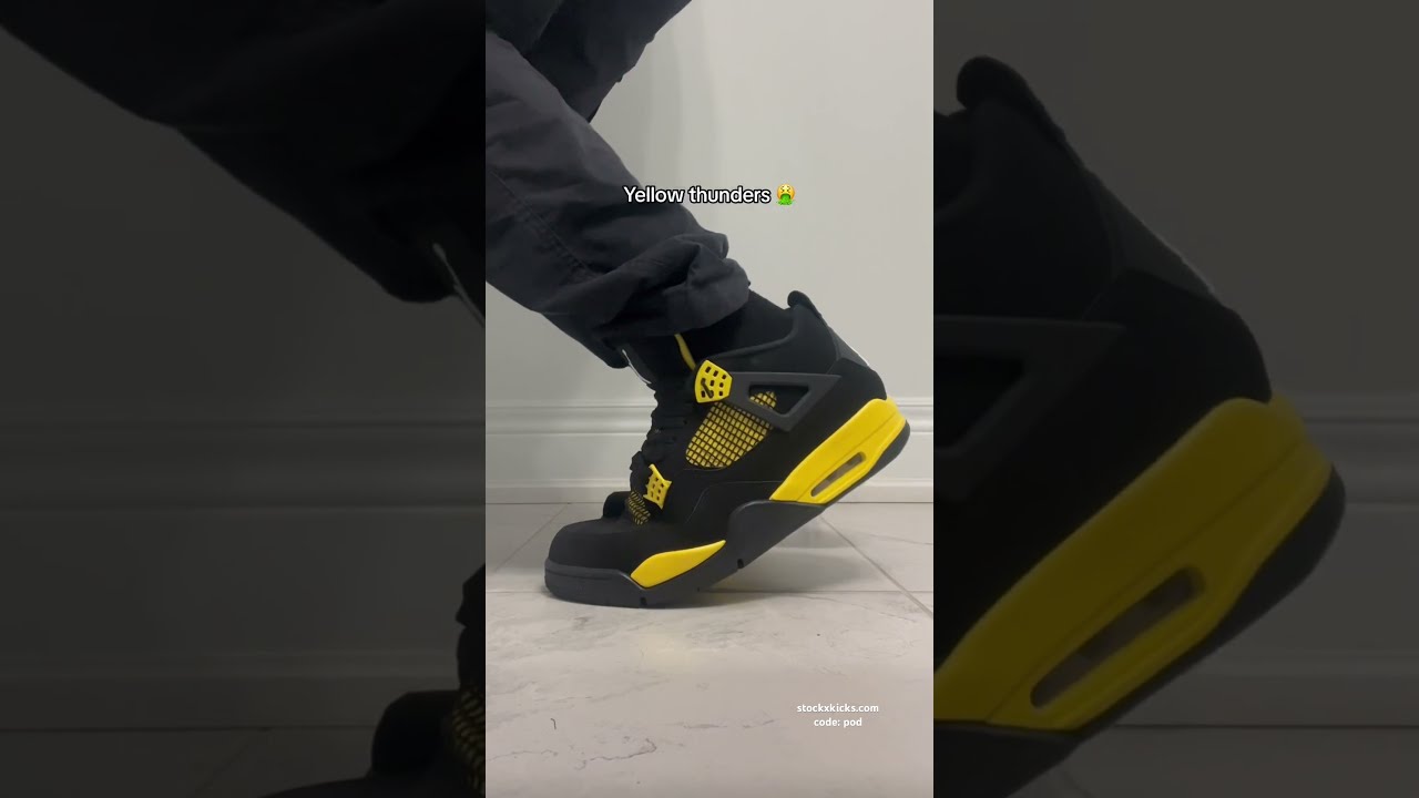 Whats The Best Jordan 4 Thunder Shoe 