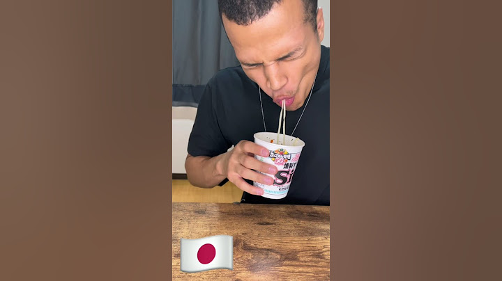 How to eat noodles in Japan & America