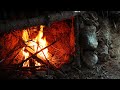Building an earth shelter with a fireplace underground1 hour bushcraft movie