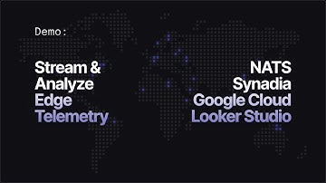 Demo: Synadia, Google BigQuery, and Looker Studio for Software Defined Vehicles Telemetry