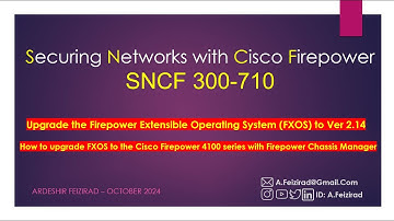 Upgrade the Firepower Extensible Operating System 2.12(1.48) to FXOS Version 2.14(1.167)