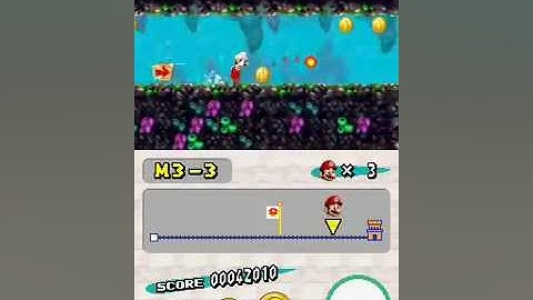 NSMB hack : Walk underwater (with an AR code for PAL)