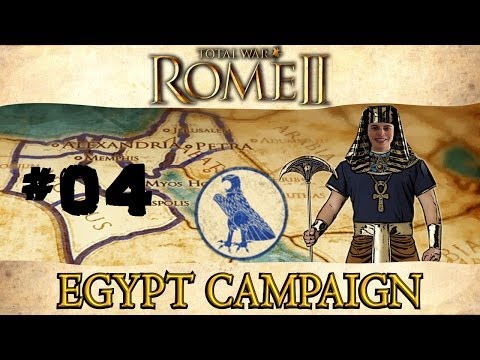Lets Play - Total War: Rome 2 - Egypt Campaign - Part 4 - Elephants Galore!