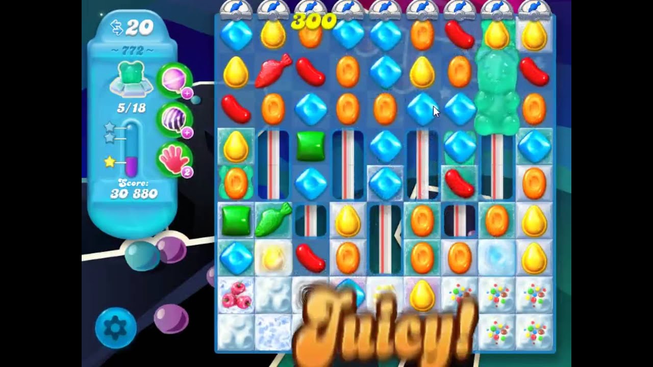 How To Beat Level 772 In Candy Crush