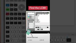 LCM using your Calculator! screenshot 1