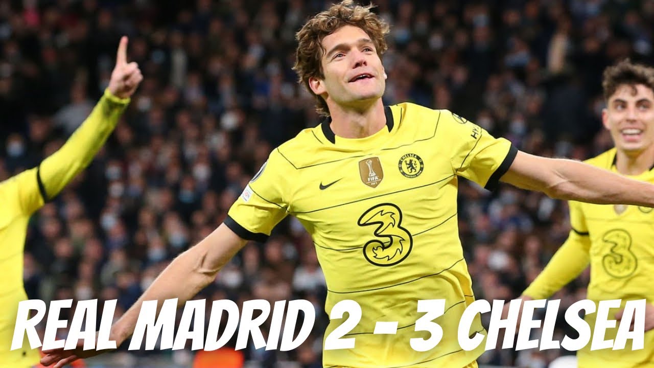 Marcos Alonso Disallowed Goal Real Madrid vs Chelsea Real Madrid 2