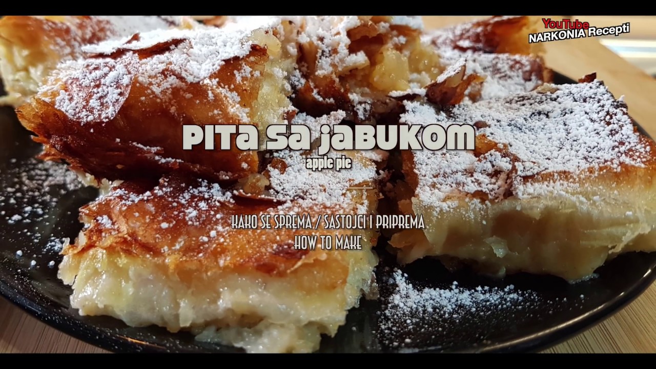 🔥 Pita sa jabukama koja topi u ustima - recept koji morate probati! 🍏