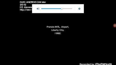 Gta sa android cutscenes Has stopped working