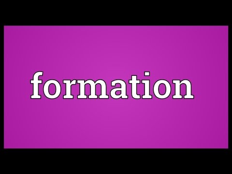 Formation Meaning
