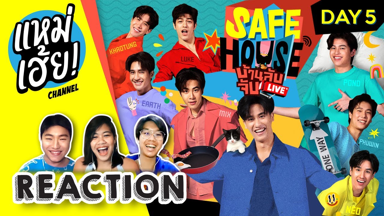 reaction-live-safe-house-live-day5-youtube