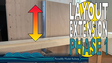 Layout Extension Phase 1, Video no 3: BUILDING THE TRAIN LIFT