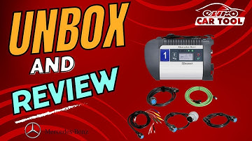 Unbox And Review SD CONNECT C4 DOIP Mercedes Star | Car Diagnostic Scanner | EUROCARTOOL.COM