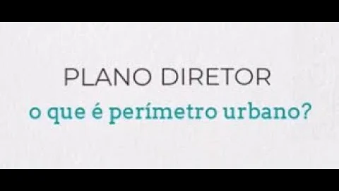 Qual a definição de perímetro urbano?