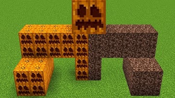 how to create a double pumpkin wither ?