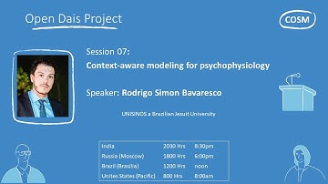 Open Dais 07: Context-aware modeling for psychophysiology