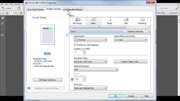 Training | Printing an A5 booklet using the PCL6 version 2 driver | Ricoh Wiki