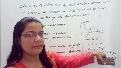 Union in C in Hindi   Lec-59|C Programming Tutorial in Hindi