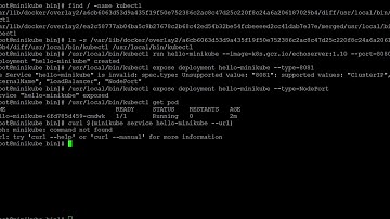 3 Creating pods running containers minikube