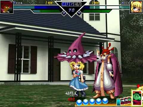 MUGEN Battles #16 - Tessa (me) vs Alice