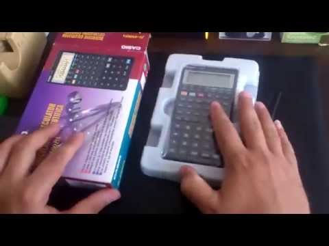 casio fx-4500pa calculator unboxing.