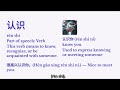 HSK1 wrods 热 rè、人 rén、认识 rèn shi pdf
