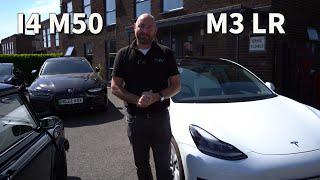 BMW i4 M50 v Tesla Model 3 Long Range. 425 mile trip (same as London to Edinburgh) comparison