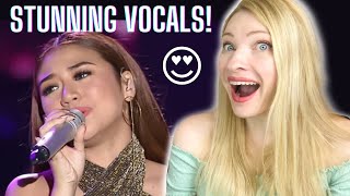 Vocal Coach Reacts: MORISSETTE AMON ‘Run To You’ Live!