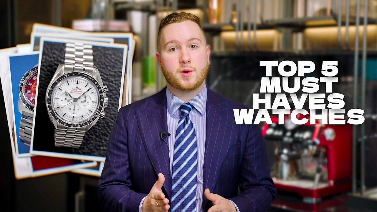 5 Watches You NEED in Your Collection - YouTube - Burdeens Jewelry