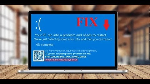 Fix “What Failed: IntcOED.sys” Error on Windows 11