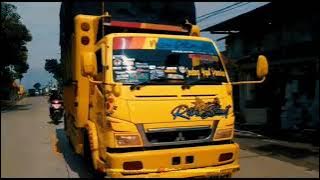 TRUK MUATAN GAYOR OLENG || VERSI LAGU DJ JANGAN PERGI FULL BASS