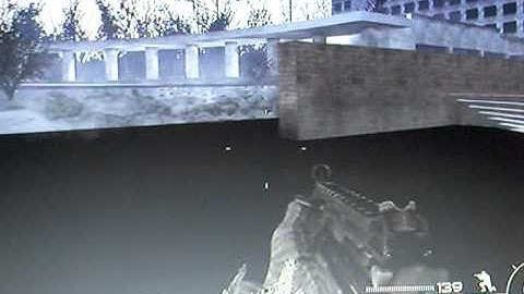 mw2 glitch (out of hidden)