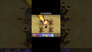 DRAGON VS AIR DEFENCE 💥HOE TO DESTROY DRAGON VS AIR DEFENCE☠️ EPIC WIN 😲#clashofclans #youtubeshorts
