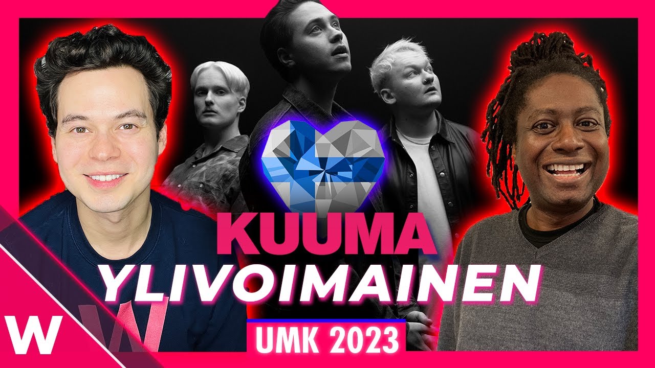 🇫🇮 KUUMAA Ylivoimainen REACTION (Finland UMK 2023) YouTube