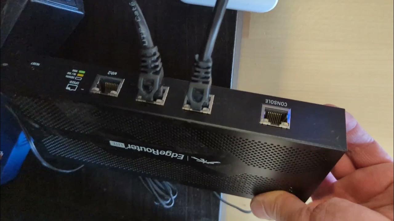 EdgeRouter Lite Not working with a very suspicious buzzing and