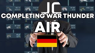 I AM COMPLETING WAR THUNDER AIR | Germany Part 1