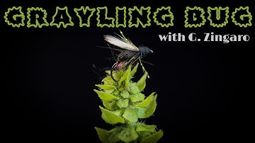 Grayling Bug - Fly Tying with G.Zingaro (4K Video)