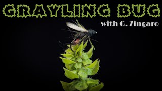 Grayling Bug - Fly Tying with G.Zingaro (4K Video)